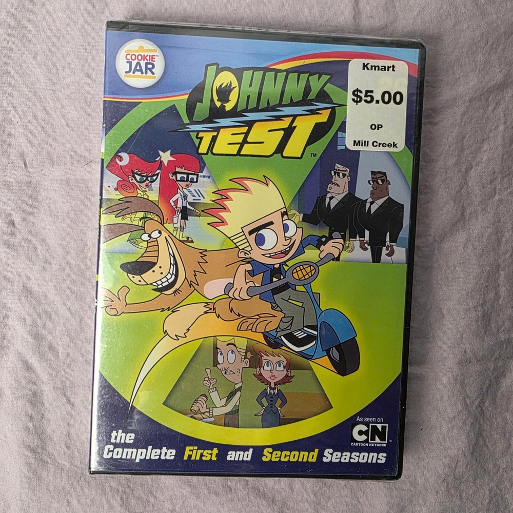 Johnny Test The Complete First and Second Seasons DVD Mill Creek Cartoon Network